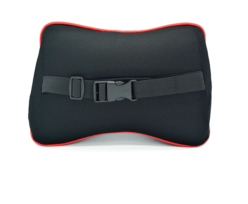 Almohada de espuma viscoelástica para asiento de coche, cojín protector para el cuello, Soporte Lumbar para la espalda,