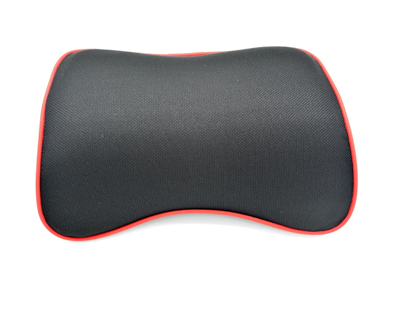 Almohada de espuma viscoelástica para asiento de coche, cojín protector para el cuello, Soporte Lumbar para la espalda,