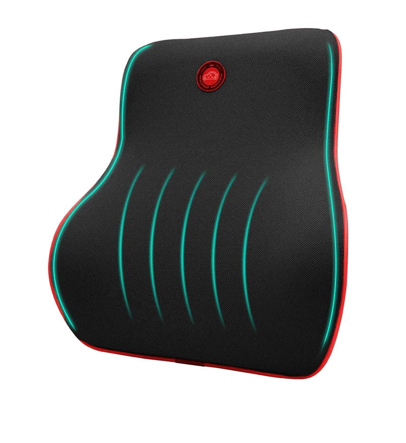 Almohada de espuma viscoelástica para asiento de coche, cojín protector para el cuello, Soporte Lumbar para la espalda,