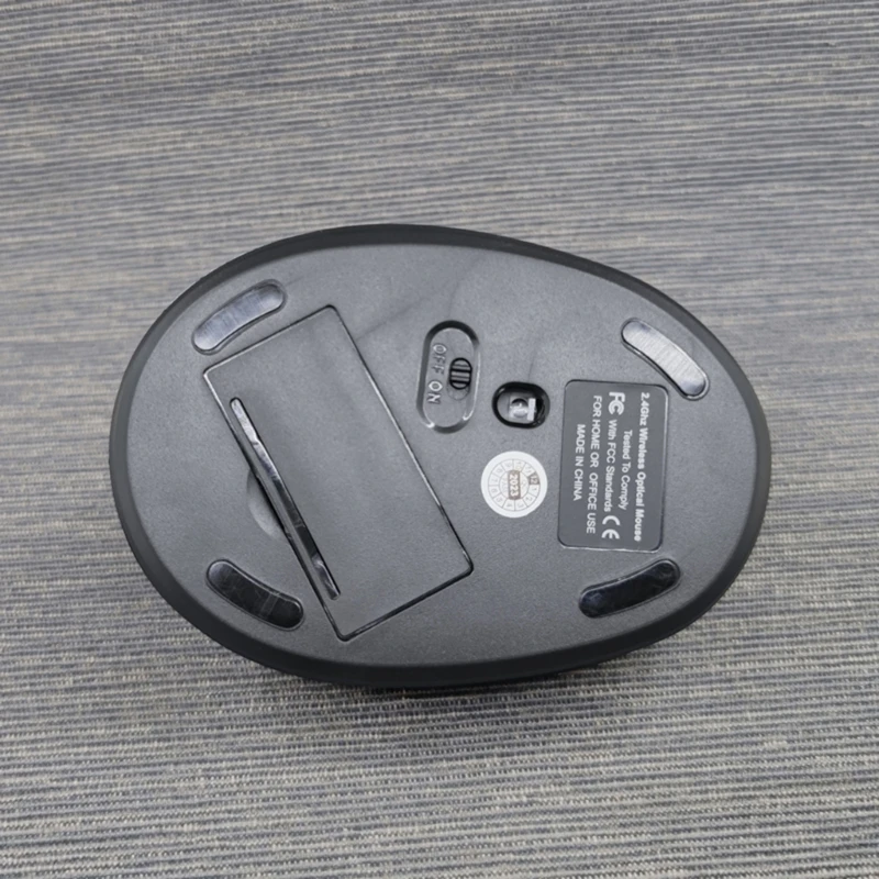 Mouse para zurdos ergonómico inalámbrico