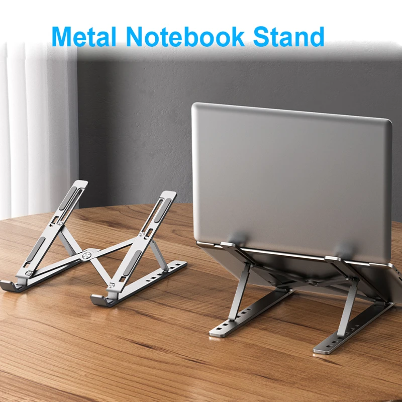 Soporte plegable de Metal para ordenador portátil